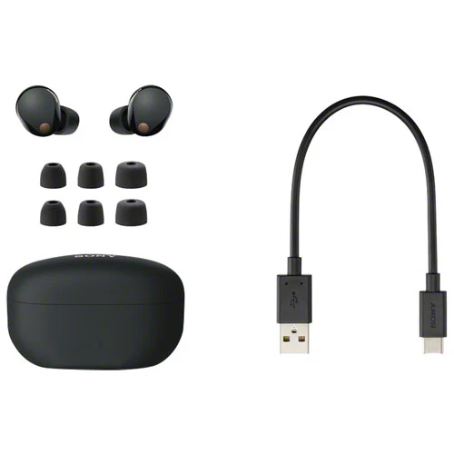 Écouteurs intra-auriculaires sans fil à réduction de bruit Sony WF1000XM5B