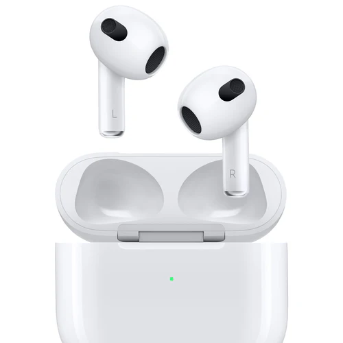 Apple AIRPODS 3 - Écouteurs boutons 100 % sans fil (3e génération) avec étui de chargement MagSafe